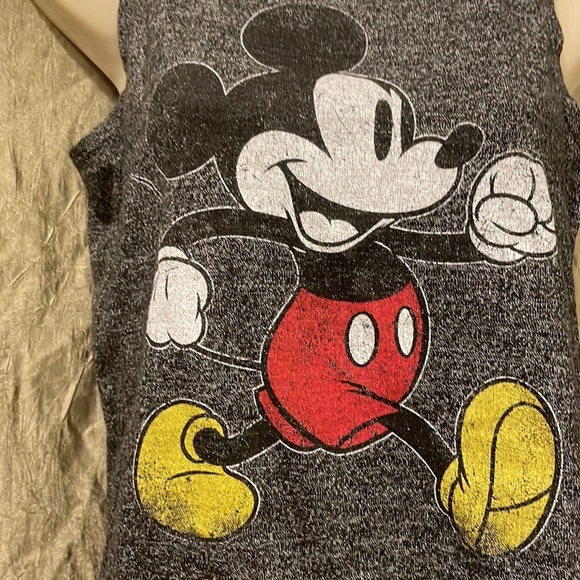 Disney Mickey Mouse Tank Distressed Style Graphic Size Small - Picture 2 of 6